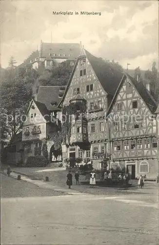 Miltenberg Main Marktplatz Kat. Miltenberg