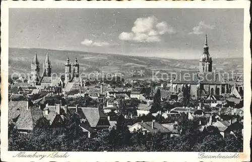 Naumburg Saale Ortsansicht Kirchen Kat. Naumburg