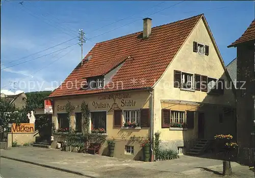 Achkarren Gasthaus Pension Vulkanstueble Kat. Vogtsburg im Kaiserstuhl