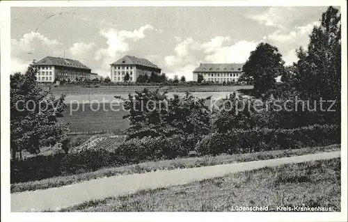 Luedenscheid Kreis Krankenhaus Kat. Luedenscheid