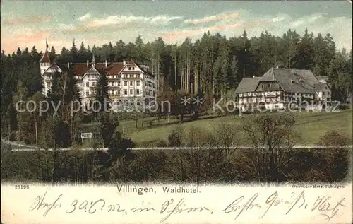 Villingen Schwenningen Waldhotel Kat. Villingen Schwenningen