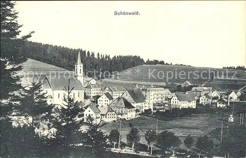 Schoenwald Schwarzwald  Kat. Schoenwald im Schwarzwald