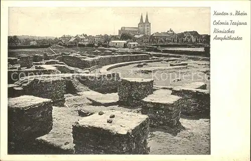 Xanten Colonia Traiana Roemisches Amphitheater Kat. Xanten