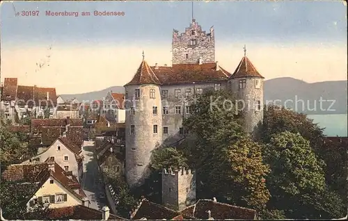 Meersburg Bodensee Schloss Kat. Meersburg