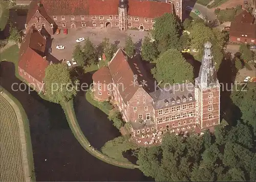 Raesfeld Fliegeraufnahme Schloss Raesfeld Kat. Raesfeld