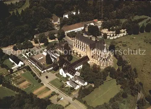 Altenberg Rheinland Fliegeraufnahme Kirchepartie Kat. Odenthal