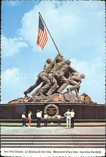 Arlington Virginia Iwo Jima Statue Kat. Arlington