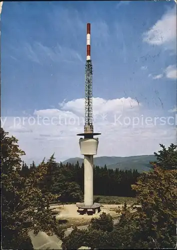 Koenigstuhl Heidelberg Koenigstuhl Turm  Kat. Heidelberg