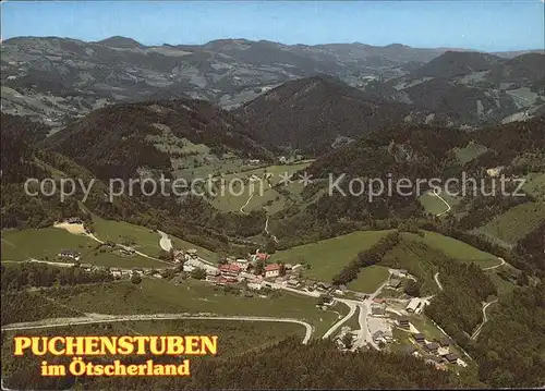 Puchenstuben Fliegeraufnahme Kat. Puchenstuben