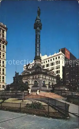 Cleveland Ohio Public Square Denkmal Kat. Cleveland