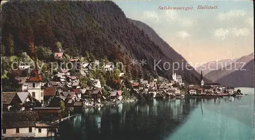 Hallstatt Salzkammergut Salzkammergut Kat. Hallstatt