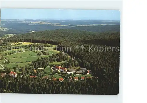 Freudenstadt Fliegeraufnahme Kienberg Kurhaus Teuchelwald Kat. Freudenstadt