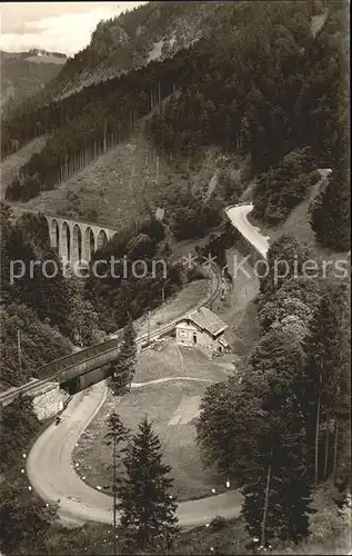 Hoellental Schwarzwald Ravenna Viadukt Kat. Buchenbach