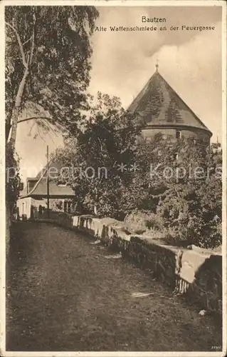 Bautzen Alte Waffenschmiede Feuergasse  Kat. Bautzen