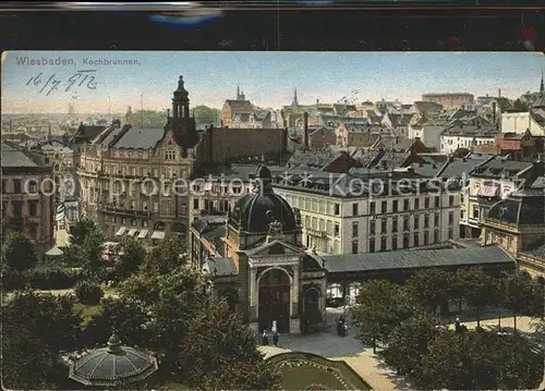 Wiesbaden Kochbrunnen Kat. Wiesbaden