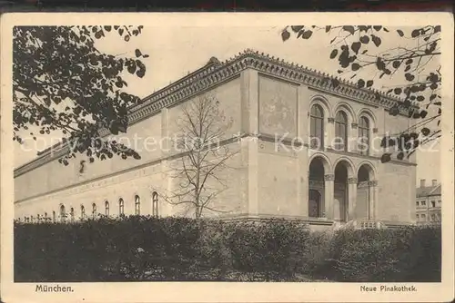 Muenchen Neue Pinakothek Kat. Muenchen