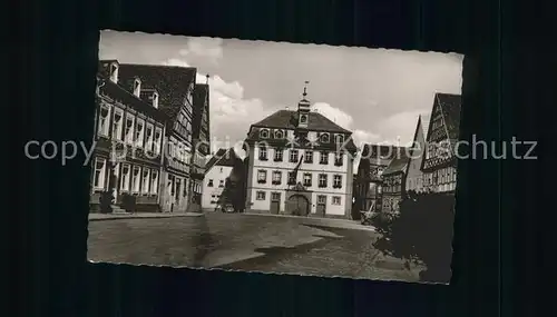 Roettingen Unterfranken Marktplatz Kat. Roettingen