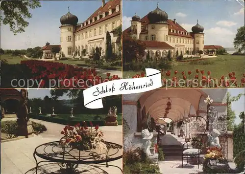 Bernried Starnberger See Schloss Hoehenried Haus fuer Gesundheitsvorsorge der LVA Kat. Bernried