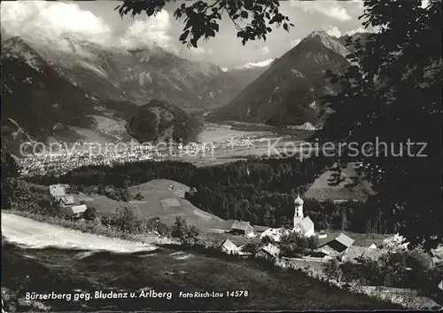 Buerserberg Vorarlberg Bludenz Arlberg  Kat. Buerserberg