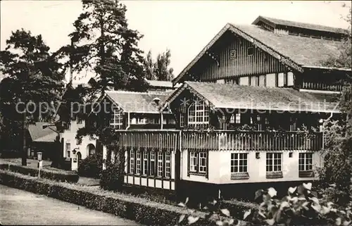 Sommerfeld Kremmen Tuberkuloseklinik Forschungsstaette Waldhaus Kat. Kremmen