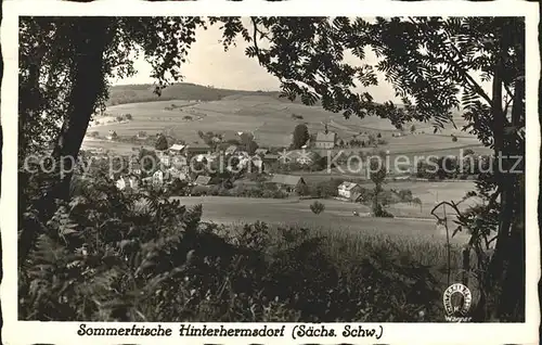 Hinterhermsdorf Sommerfrische Kat. Sebnitz