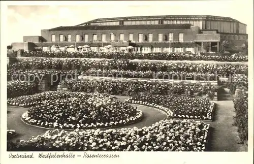 Dortmund Westfalenhalle Rosenterrassen Kat. Dortmund