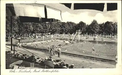 Bad Rothenfelde Sole Freibad Schwimmbad Kat. Bad Rothenfelde