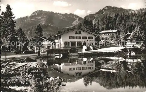 Spitzingsee Berggasthof Cafe Wurzhuette Kat. Schliersee