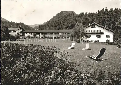 Bad Wiessee Jaegerwinkel Privatklinik und Sanatorium Kat. Bad Wiessee