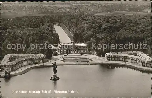 Benrath Fliegeraufnahme Kat. Duesseldorf