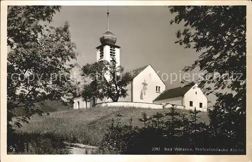 Bad Wiessee Protestantische Kirche Kat. Bad Wiessee