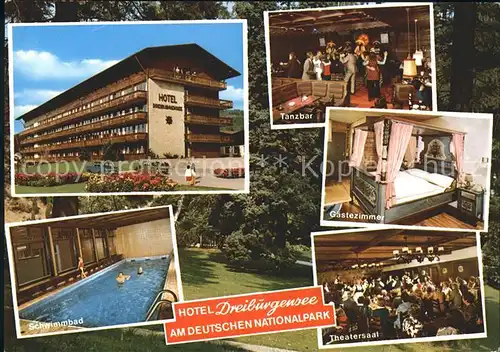 Tittling Hotel Dreiburgensee Schwimmbad Tanzbar Gaestezimmer Kat. Tittling