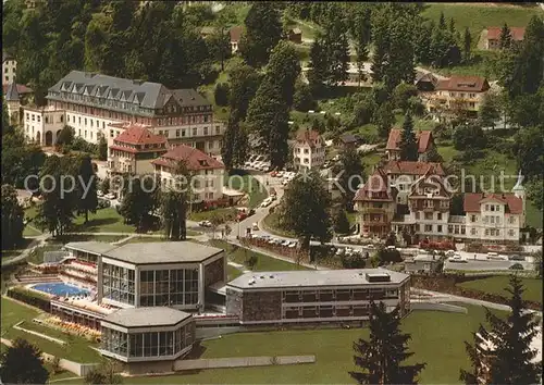 Wildbad Schwarzwald Staatsbad Thermal Hallenbewegungs  Freibad Kat. Bad Wildbad