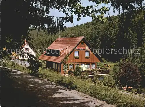 Woernersberg Resensaegmuehle Zinsbachstube  Kat. Woernersberg