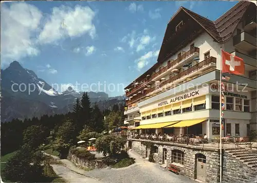 Braunwald GL Hotel Alpenblick  Kat. Braunwald