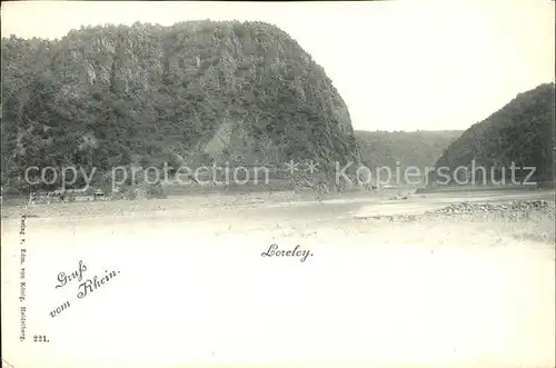 Loreley Lorelei  Kat. Sankt Goarshausen