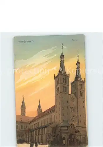 Wuerzburg Dom Kat. Wuerzburg