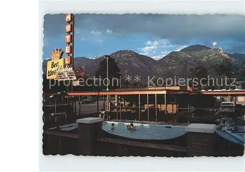 Provo Utah Best Western Columbian Motel Mountains Kat. Provo