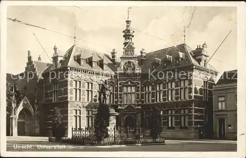 Utrecht Universiteit Universitaet Kat. Utrecht