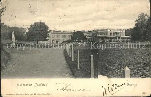 Arnhem Jnvalidenhuis Bronbeek Kat. Arnhem