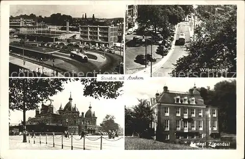 Arnhem Willemsplein Kasteel Zijpendaal Station Kat. Arnhem