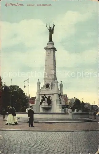 Rotterdam Calant Monument Kat. Rotterdam