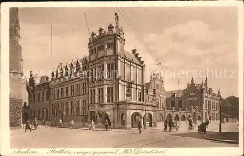 Arnhem Stadhuis Duivelshuis Kat. Arnhem