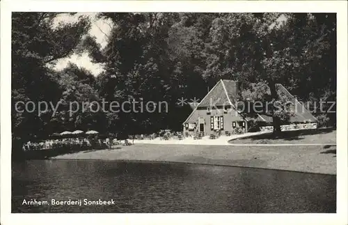 Arnhem Boerderij Sonsbeek Park Kat. Arnhem