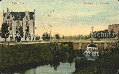 Arnhem Nieuwe brug bij Sonsbeek Kat. Arnhem