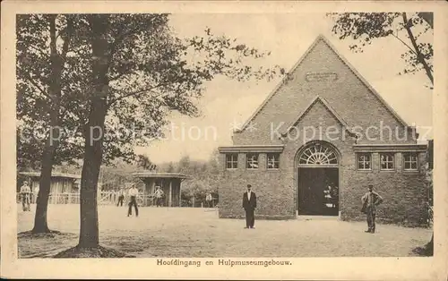 Arnhem Hoofdingang en Hulpmuseumgebouw Openluchtmuseum Kat. Arnhem