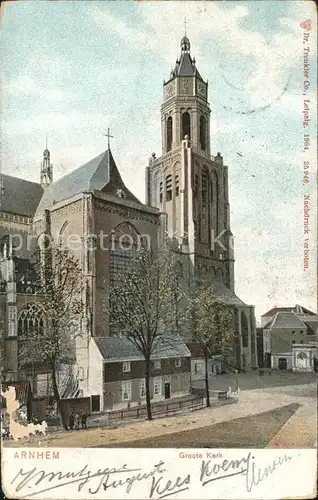 Arnhem Groote Kerk Kirche Kat. Arnhem