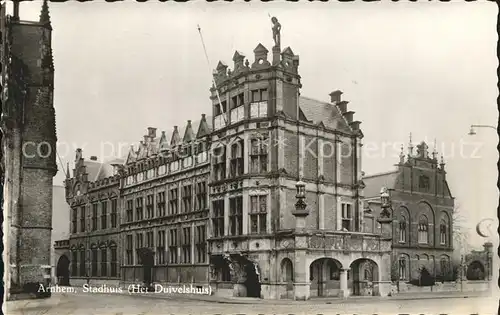 Arnhem Stadhuis Duivelshuis Kat. Arnhem