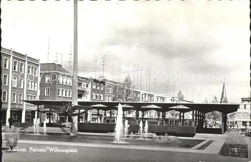 Arnhem Fontein Willemsplein Kat. Arnhem