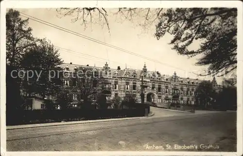 Arnhem St Elisabeths Gasthuis Kat. Arnhem